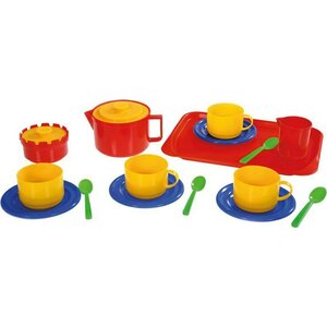 Plasto kahvi astiasto