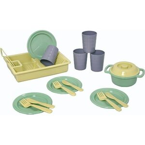 Plasto ruoka-astiasto 4:lle i´m green