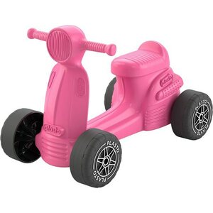 Plasto skootteri-mopo pinkki