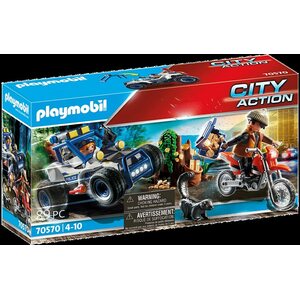 Playmobil poliisin maastoauto