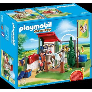 Playmobil hevosten pesupaikka