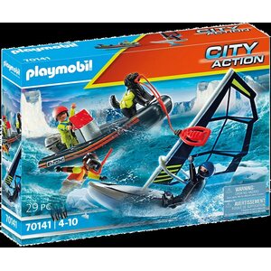 Playmobil napaseudun purjehtija pelastus