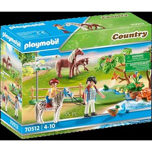 Playmobil iloinen poniretki