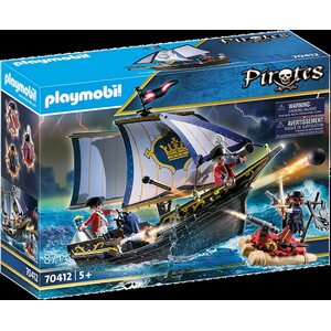 Playmobil punatakkinen purjehtija