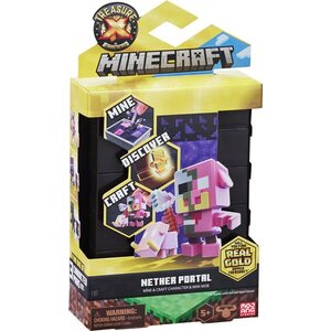 Treasure x minecraft nether portal hahmo