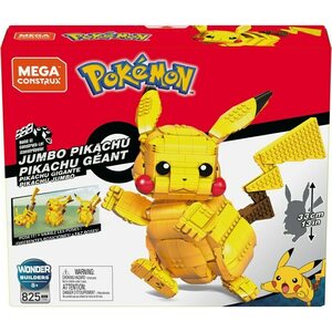 Mb pokemon rakennussarja pikachu 825 osa