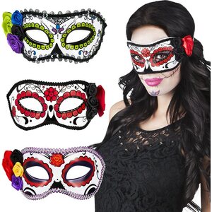 Kuvioitu silmikko kukkakoristeella