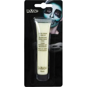 Kasvoväri pimeässä hohtava