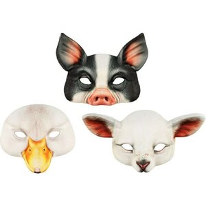 Festi eläinnaamio maatila