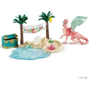 Schleich lohikäärmesaari ja aarre