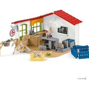 Schleich 42502 eläinlääkärin vastaanotto