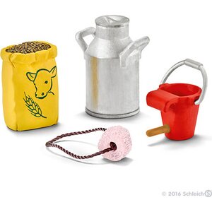 Schleich lehmien ruokintasetti