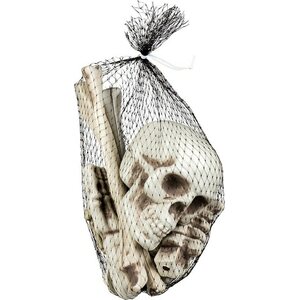 Pääkallo ja luut koristesetti