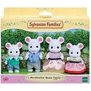 Sylvanian families vaahtokarkkihiiriperhe