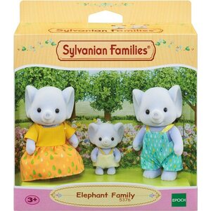 Sylvanian families elefantti perhe