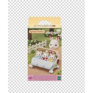 Sylvanian families kolmosten rattaat