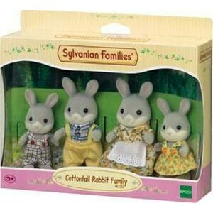 Sylvanian families pumpulihäntä pupuperhe