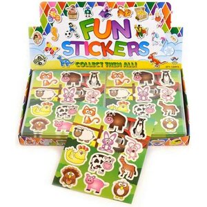 Maatilan eläimet 12 tarraa