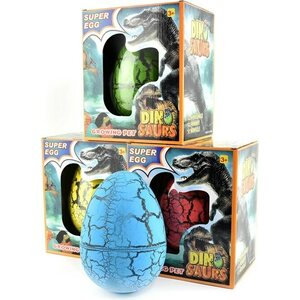 Jätti kasvava dinosaurus munassa