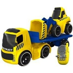 Tooko trailer truck+bulldozer
