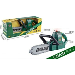 Moottorisaha ääni ja valo toiminnolla