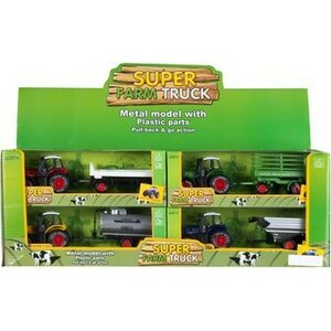 Traktori ja peräkärry 21,5 cm