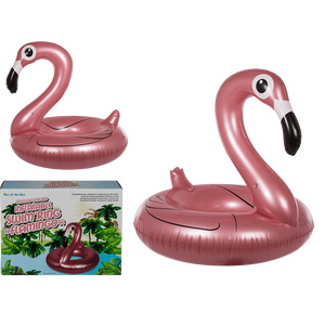 Ruusukulta flamingo uimarengas