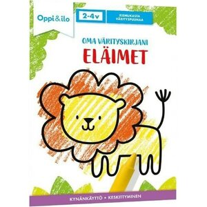 Oppi ja Ilo oma värityskirjani eläimet