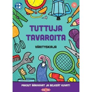 Tuttuja tavaroita värityskirja