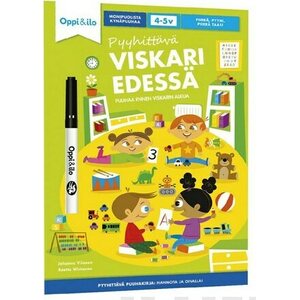 Oppi ja Ilo pyyhittävä viskari edessä