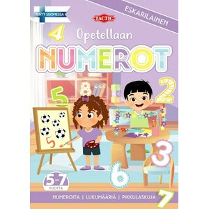 Opetellaan numerot puuhakirja