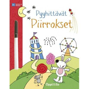 Oppi ja Ilo pyyhittävät piirrokset