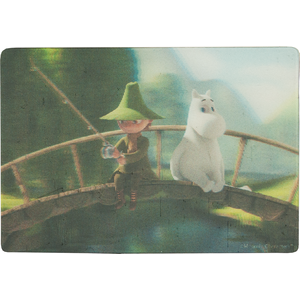 Muumit 3d magneetti sillalla ongella