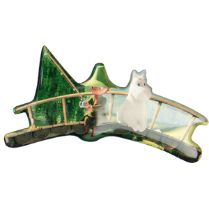 Muumit magneetti nuuskamuikkunen ongella