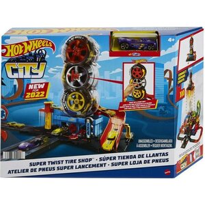 Hot wheels city super twist tire loop