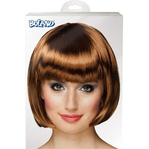 Peruukki cabaret ruskea