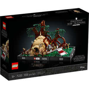 LEGO 75330 jedi koulutus dagobah planet