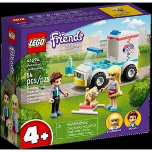 LEGO 41694 eläinsairaalan ambulanssi
