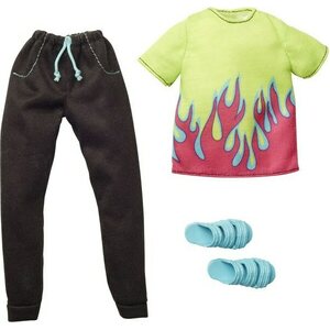 Barbie ken paita sortsit ja sandaalit