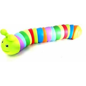 Fidget värikäs toukka 18 cm