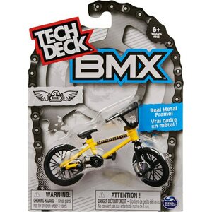 Tech deck bmx pyörä keltainen