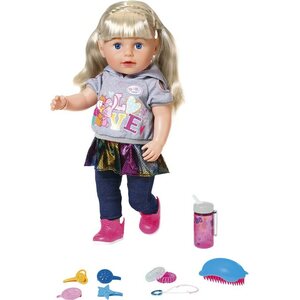 Baby born soft touch isosisko vaalea