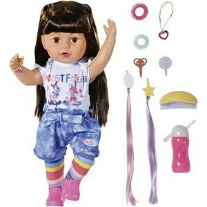 Baby born sister nukke ruskeat silm43 cm