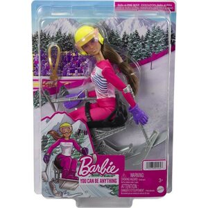 Barbie winter sports para alppihiihtäjä