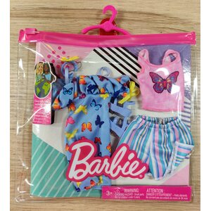 Barbie mekko, toppi, hame ja asusteet