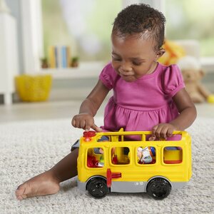 Fisher Price little people koulubussi