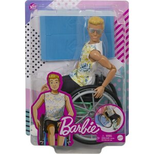 Barbie ken pyörätuolissa