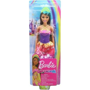 Barbie dreamtopia princess ruskea tukka