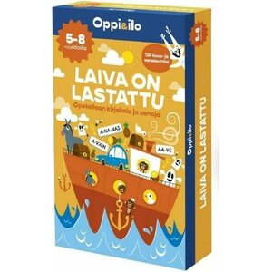 Oppi ja Ilo laiva on lastattu -lautapeli