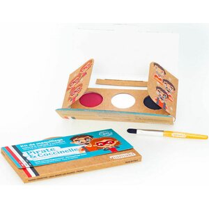 Kasvomaalaussetti knight & superhero 3 väriä